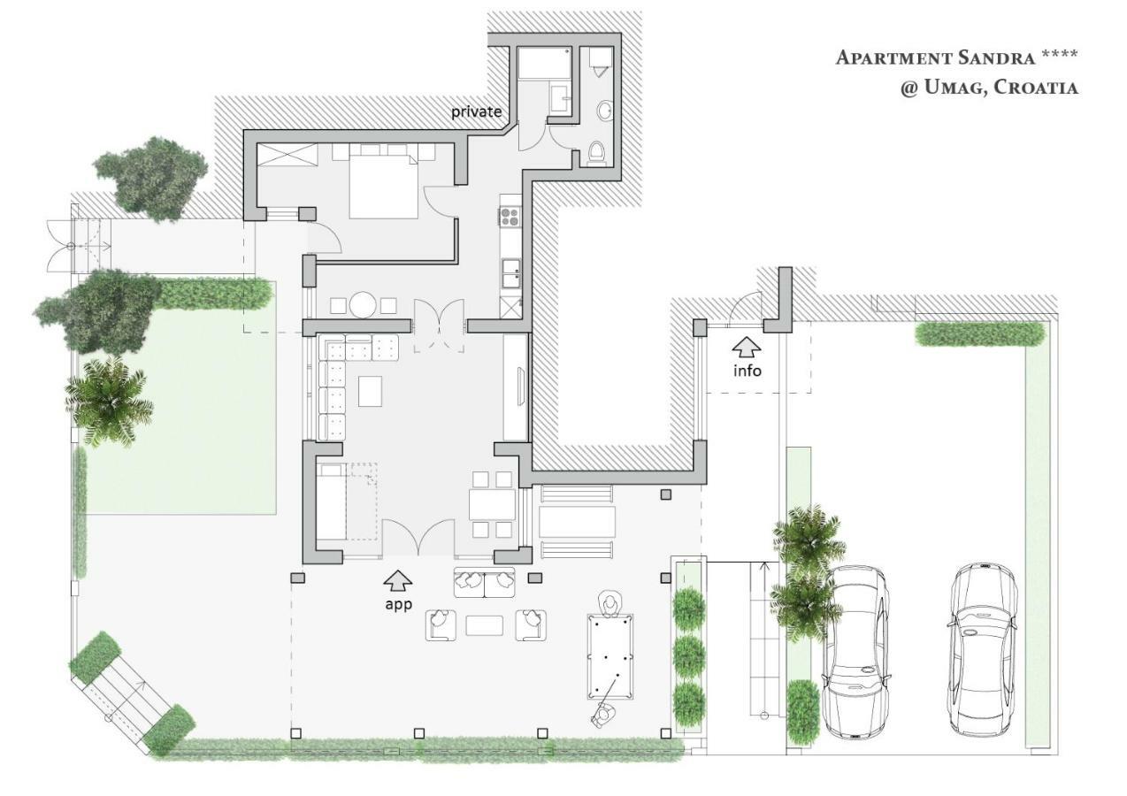 Apartment Sandra Umag Exterior foto
